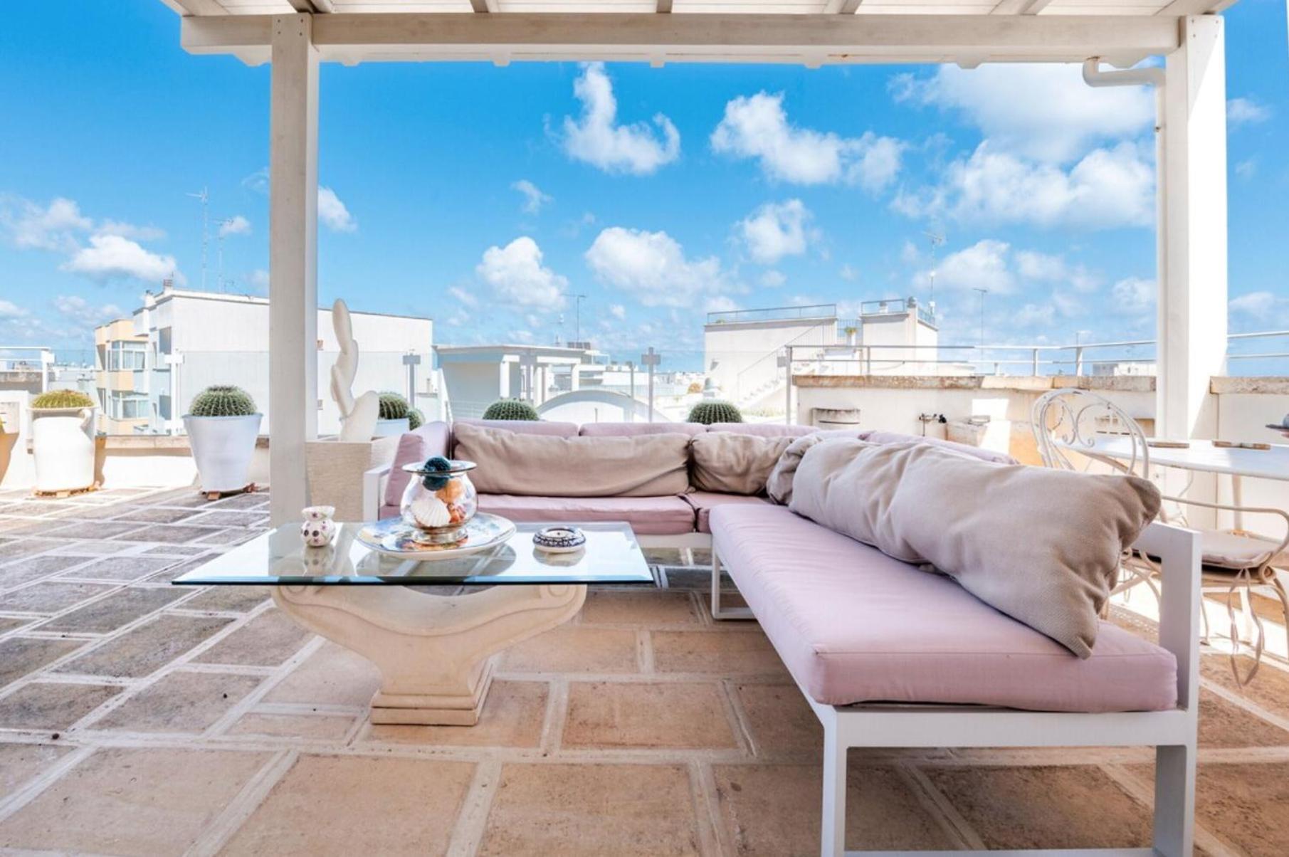 Apartamento Le Terrazze Otranto Exterior foto