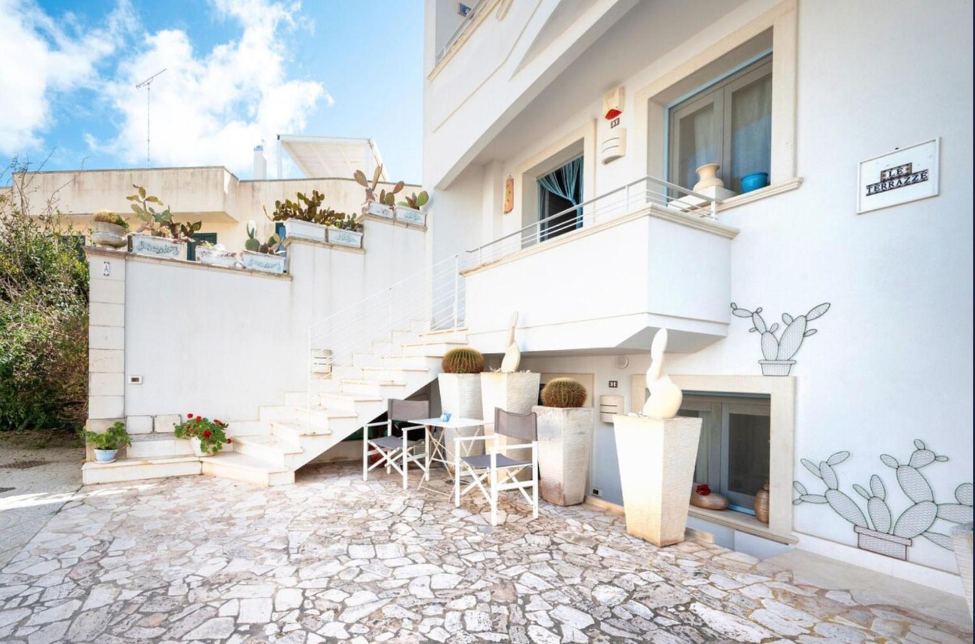 Apartamento Le Terrazze Otranto Exterior foto